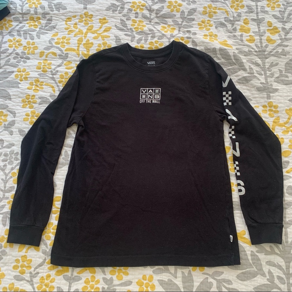 Vans Black Long Sleeve